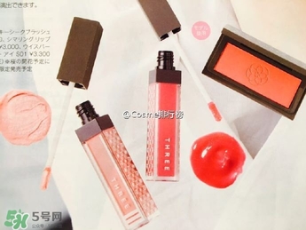 three2017櫻花限量有哪些？three櫻花限量化妝品多少錢
