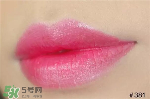 蘭蔻菁純唇膏381多少錢？蘭蔻口紅381專柜價(jià)格