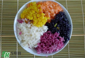 五色糯米飯用什么染？五色糯米飯怎么染？