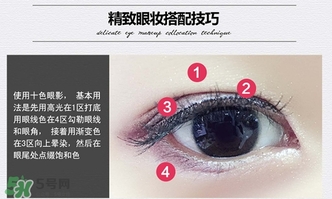 novo眼影怎么畫？novo眼影教程