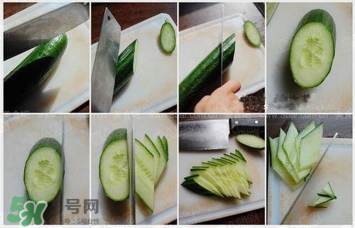 黃瓜怎么切菱形？如何將黃瓜切菱形