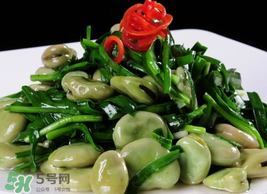 蠶豆和韭菜能一起吃嗎？韭菜炒蠶豆的做法