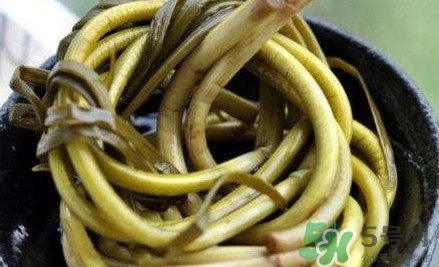 蒜薹怎么腌？腌蒜臺的家常做法大全