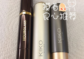 hourglass唇膏筆和kiko唇膏筆哪個(gè)好_試色對(duì)比圖