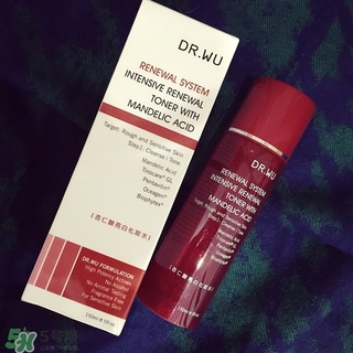dr.wu杏仁酸亮白化妝水怎么樣？dr.wu杏仁酸化妝水功效