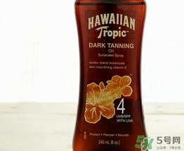 hawaiian tropic夏威夷美黑油黑鬼油怎么用？