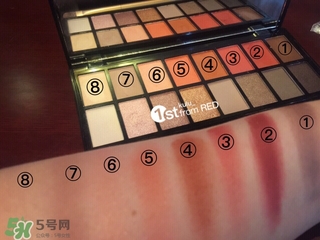 makeup revolution桃花盤怎么畫？makeup revolution桃花盤教程