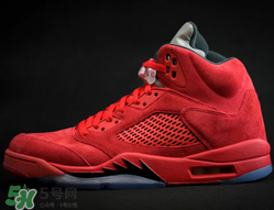 air jordan 5 red suede多少錢？喬丹5代紅色麂皮專柜價格