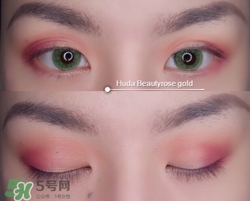huda beauty眼影怎么畫？huda beauty眼影盤教程