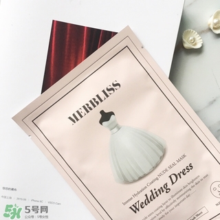 merbliss婚紗面膜怎么用？merbliss婚紗面膜要洗嗎？