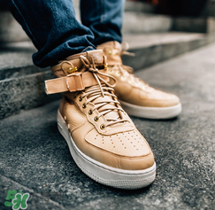 nike sf af1 mid空軍一號蘑菇色上腳效果怎么樣？