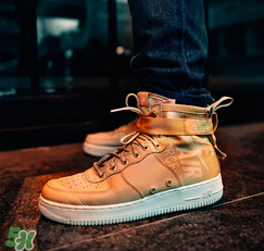 nike sf af1 mid空軍一號蘑菇色上腳效果怎么樣？