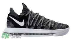 nike kd 10 oreo多少錢？耐克杜蘭特10代奧利奧配色專柜價(jià)格