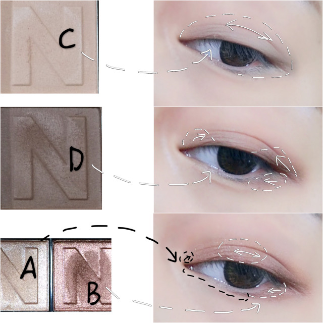 novo眼影好用嗎？novo眼影試色與用法