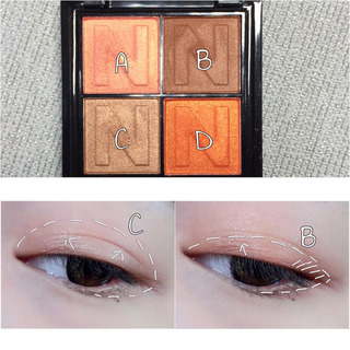 novo眼影好用嗎？novo眼影試色與用法
