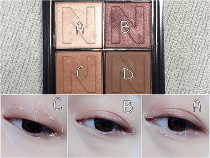 novo眼影好用嗎？novo眼影試色與用法