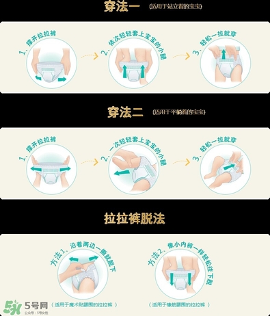 拉拉褲怎么穿？拉拉褲使用方法