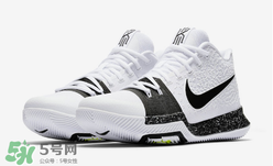 nike kyrie 3黑白配色多少錢？耐克歐文3代黑白配色專柜價格