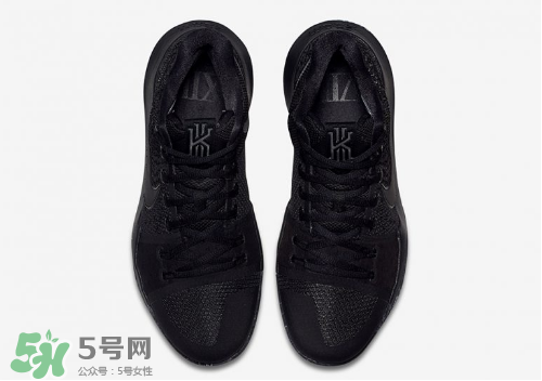 nike kyrie 3 triple black多少錢？耐克歐文3代純黑配色專柜價(jià)格