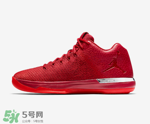 air jordan 31 low大紅配色多少錢？aj31 low紅色專柜價格