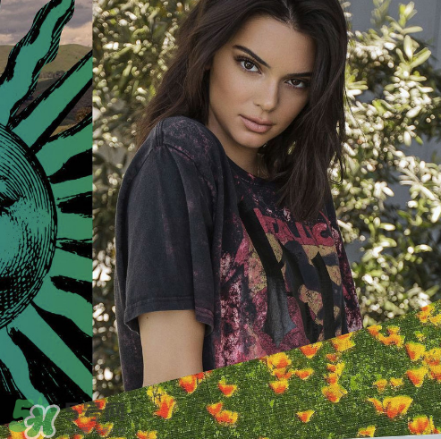 kendall kylie2017復(fù)古系列短袖t恤怎么樣_好看嗎_款式有哪些？