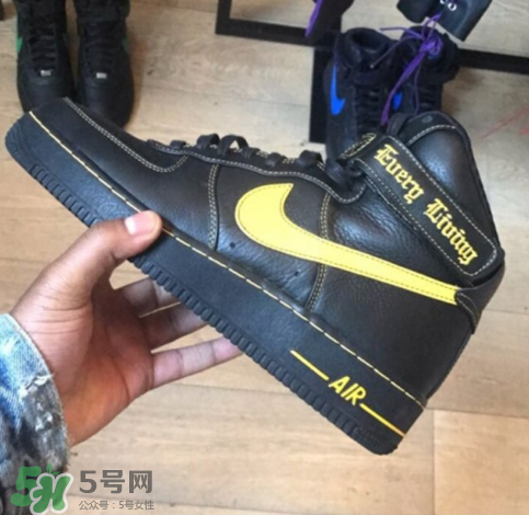vlone與nike air force 1high聯(lián)名款運動鞋配色有哪幾種？