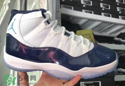 air jordan 11 navy配色怎么樣？aj 11 navy實(shí)物細(xì)節(jié)曝光