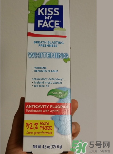 KISS MY FACE牙膏怎么樣？KISS MY FACE牙膏好不好？