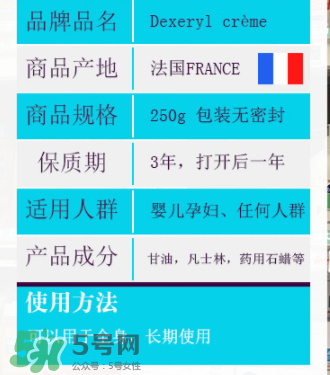 dexeryl孕婦能用嗎？dexeryl適合孕婦嗎？