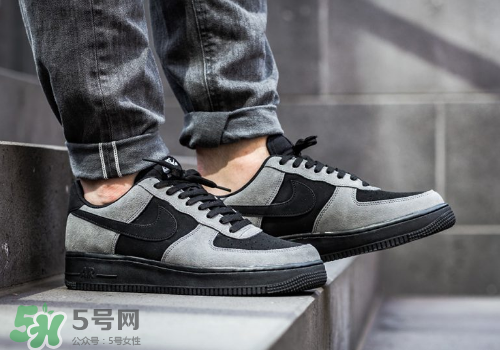 nike air force 1 low黑灰配色上腳怎么樣_好看嗎？