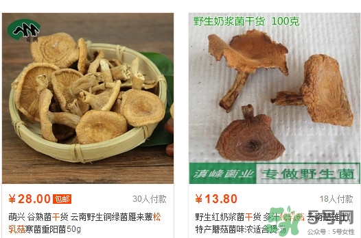 松乳菇多少錢一斤？松乳菇干貨多少錢一斤