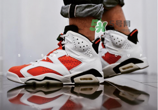 air jordan 6 gatorade配色上腳效果怎么樣？