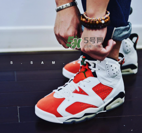 air jordan 6 gatorade配色上腳效果怎么樣？