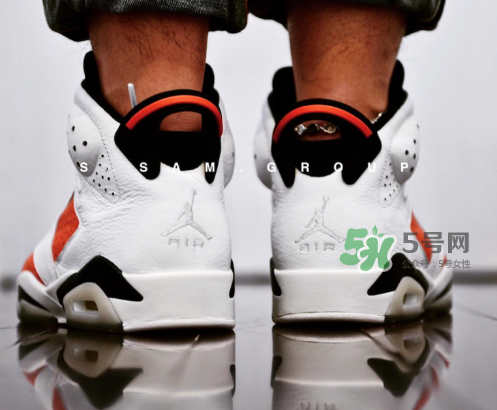 air jordan 6 gatorade配色上腳效果怎么樣？