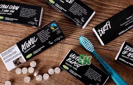 lush牙膏粒怎么用？lush牙膏粒使用方法