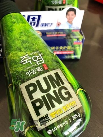 lg竹鹽牙膏多少錢？lg竹鹽按壓式牙膏真假鑒別