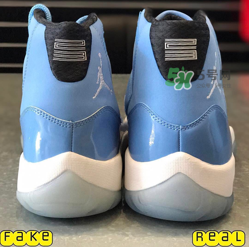 air jordan 11北卡藍(lán)真假怎么分辨？aj11北卡藍(lán)真假鑒定