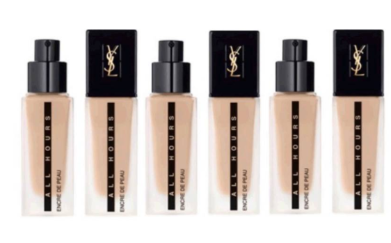 YSL恒久完美無瑕粉底液色號(hào) YSL2017秋冬新款粉底液試色