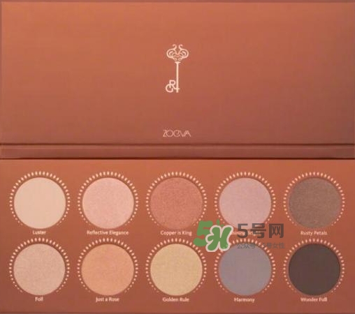 zoeva玫瑰金眼影盤怎么畫？zoeva rose golden畫法教程