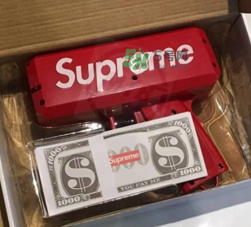 supreme噴錢(qián)槍多少錢(qián)？supreme鈔票槍價(jià)格