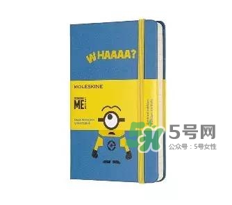 moleskine小黃人筆記本怎么樣？moleskine小黃人筆記本價格
