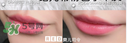 紀(jì)梵希變色唇膏和迪奧變色唇膏哪個(gè)好_怎么選？