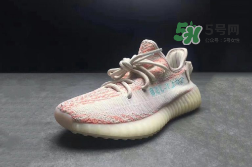 adidas yeezy boost 350 v2 chalk coral粉斑馬是真的嗎？