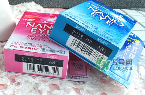 Nano Eye眼藥水藍色與紅色的區(qū)別  Nano Eye眼藥水怎么選？