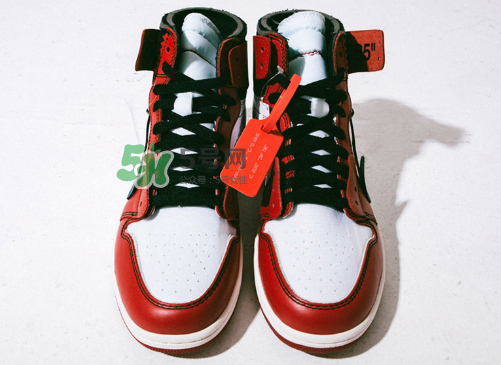 off white與air jordan 1聯(lián)名細節(jié)怎么樣？off white與aj1實物細節(jié)