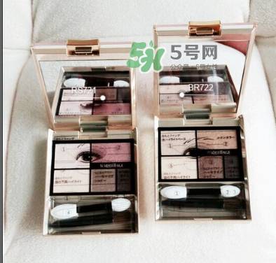 Maquillage心機(jī)眼影試色  Maquillage心機(jī)五色眼影怎么樣？