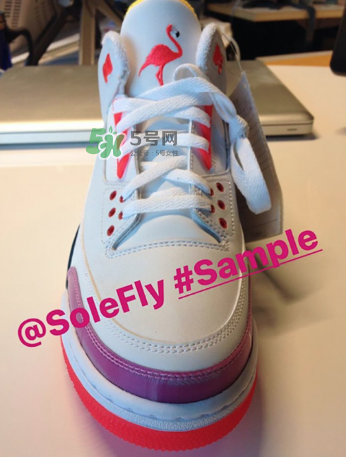 solefly與air jordan 3 lotto聯(lián)名火烈鳥球鞋在哪買？