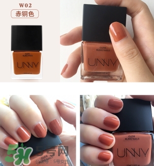 unny可撕拉指甲油怎么樣？unny可撕指甲油試色