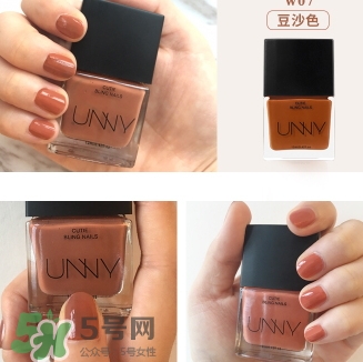 unny可撕拉指甲油怎么樣？unny可撕指甲油試色