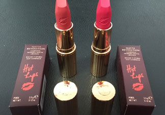 charlotte tilbury hot lips口紅色號_試色圖